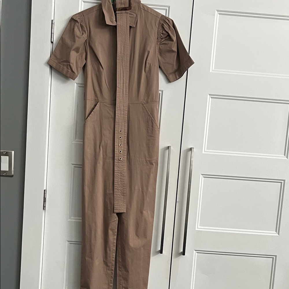 WeWoreWhat Brown Jumpsuit